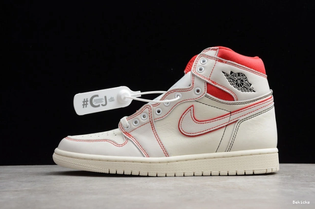 Rep BK phantom air university 555088-160 jordan 1 red sail 1109